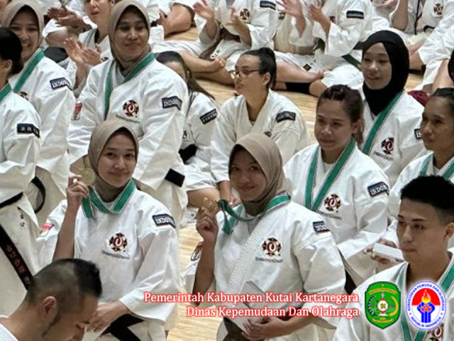 Para atlet Kempo Kukar dilepas secara resmi untuk bertanding di kejuaraan dunia di Jepang