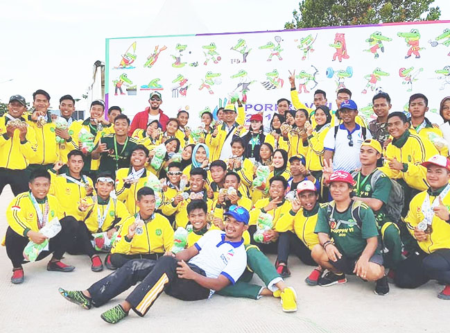 Prestasi yang membanggakan di tingkat provinsi diraih oleh cabor dayung Kukar dalam event Porprov VI 2018 dengan meraih predikat juara umum.