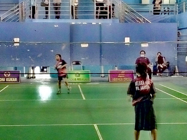 Pertandingan Kejurkab di Kelas Anak-anak (heri/korankaltim)