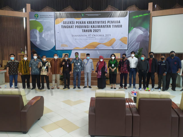 Seleksi Pekan Kreativitas Pemuda Tingkat Pemuda Provinsi Kalimantan Timur 2021