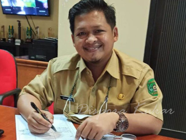 Kepala Bidang (Kabid) Kewirausahaan Kepemudaan dan Kepramukaan Dinas Pemuda dan Olahraga Kukar Aji Ali Husni