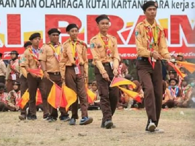 Aksi Peserta Jambore