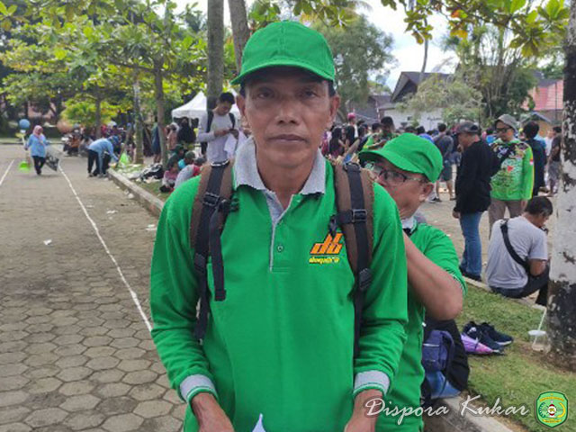 Trimo selaku Koordinator Induk Olahraga Tradisional (Inorga) Kelom Panjang