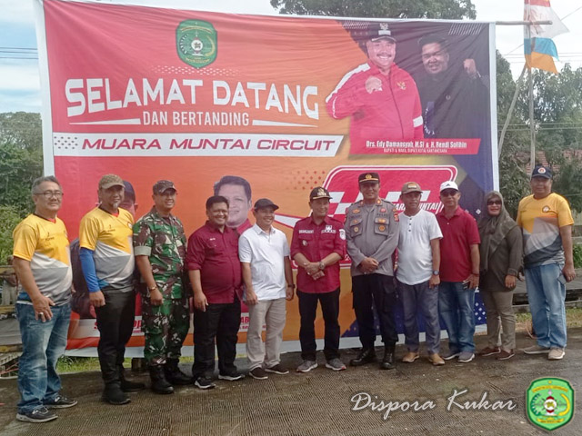 Seluruh Ketua Cabor dan Kepala Dispora Kukar saat kegiatan halal bihalal.(heri/korankaltim.com).