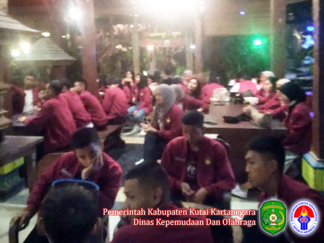 Kontingen Taekwondo Kukar yang akan mengikuti Kejuaraan Bali Internasional Taekwondo Championship