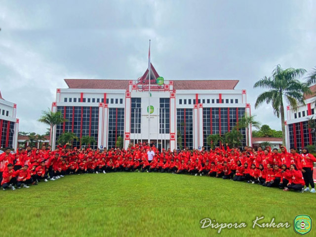 Pelepasan Atlet Kukar ke Popda XVI Pasir 2022