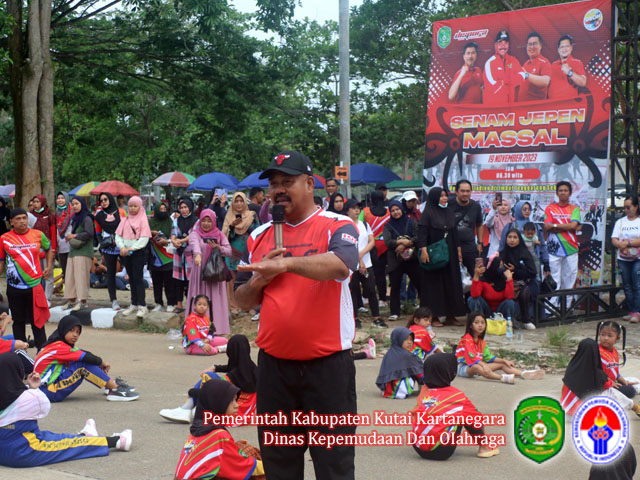 Bupati Kukar, Edi Damansyah sangat mendukung terlaksananya senam jepen masal ini agar senam kreasi ini bisa dikenal lebih luas lagi..